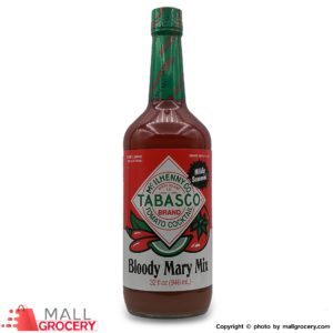 Tabasco-Bloody Mary Mix Mildly Seasoned Tomato Cocktail 32 Fl Oz 946 Ml