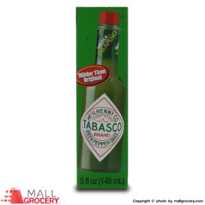 Tabasco-Jalapeno Green Pepper Sauce Milder Than Original 5 Fl Oz 148 Ml