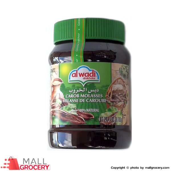 Alwadi-Date Juice Carob Molasses 24.69 Oz - 700 Gr