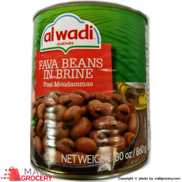 Alwadi-Fava Beans In Brine 30 Oz