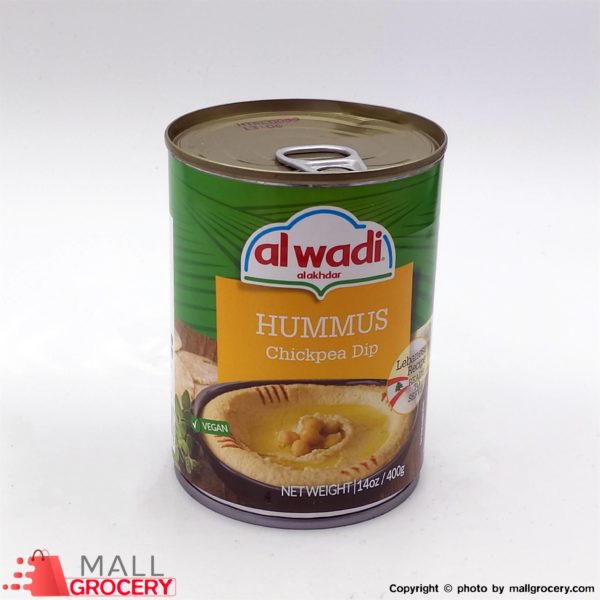 Alwadi-Hummus Chickpea Dip 14 Oz 400 Gr