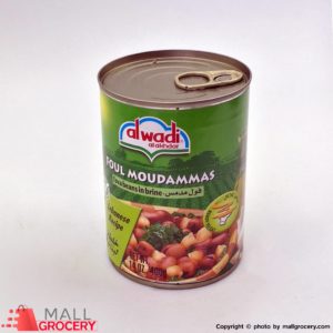 Alwadi-Foul Moudammas Fava Beans In Brine 14oz 400 Gr