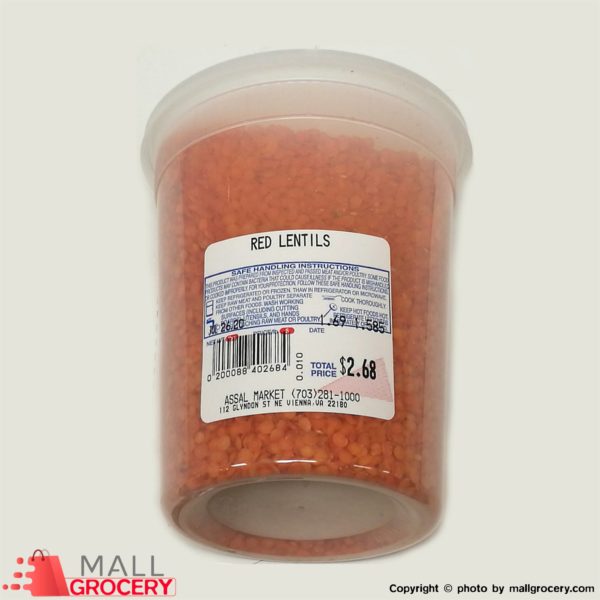 Red Lentils $1.55 / Lb