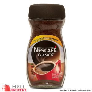 Nescafe-Clasico Instant Coffee Dark Roast 100 Cups 7 Oz 200 Gr