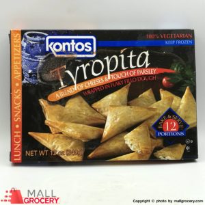 Kontos-A Blend Of Cheeses Touch Of Fillo Parsley - Tyropita 12 Oz 340 Gr