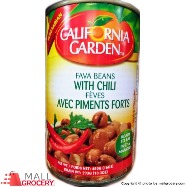 California Garden-Fava Beans With Chili 16oz