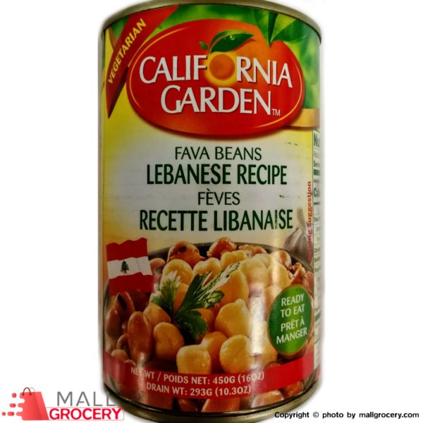 California Garden-Fava Beans Lebanese Recipe 16 Oz
