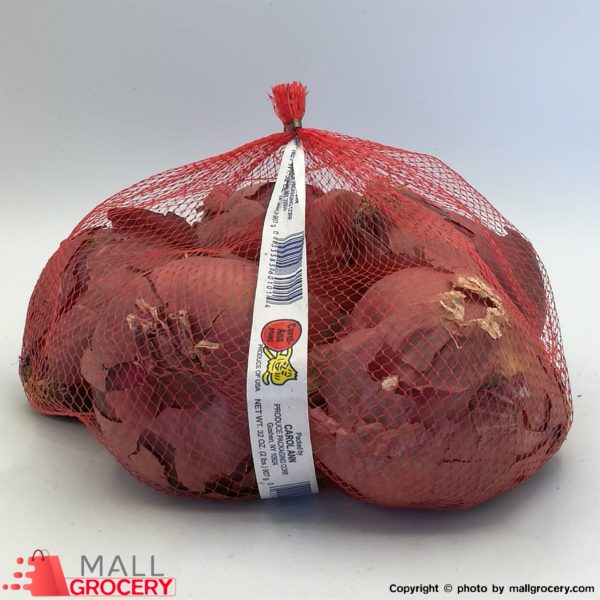 Carol Ann-Red Onions 32 Oz 907 Gr