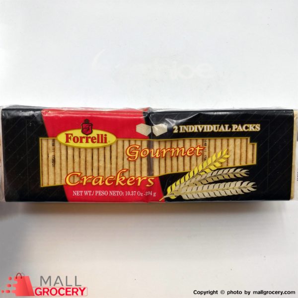 Forrelli-2 Individual Packs Gourmet Crackers 10.37 Oz 294 Gr
