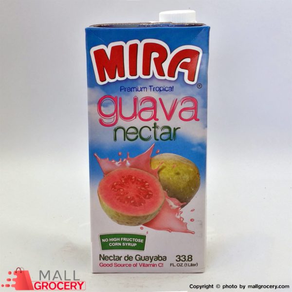 Mira Premium Tropical-Guava Nectar 33.8 Fl Oz