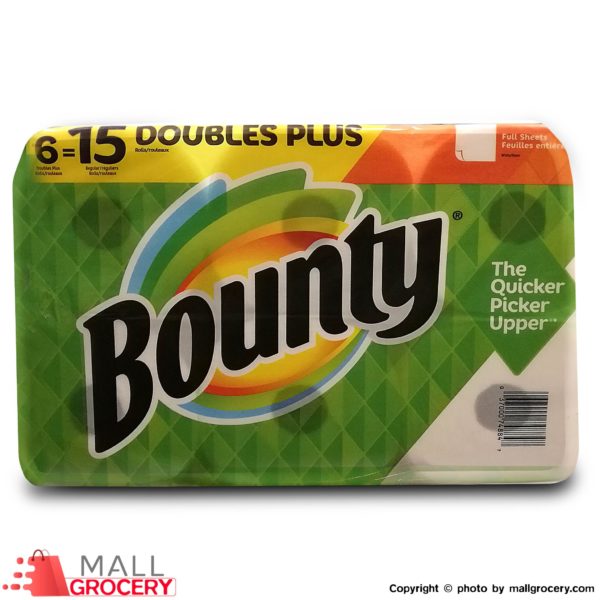 Bounty-Quicker Picker Upper 6x15 Doubles Plus White