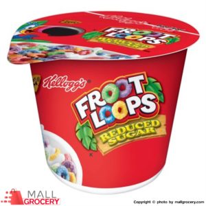 Kellogg s-Froot Loops Natural Fruit Flavors 6x1.5 Oz 42 Gr