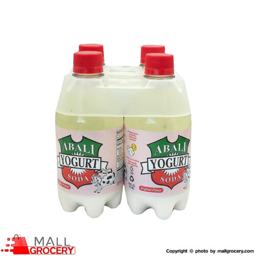 Abali-Yogurt Soda - Original Flavor Pack 4x473ml 16 Fl Oz