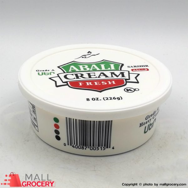 Abali-Fresh Cream 8 Oz 226 Gr