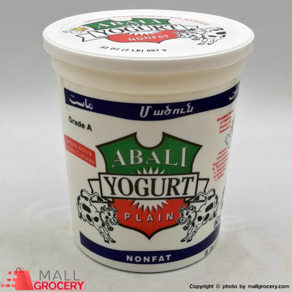Abali-Plan Nonfat Yogurt 32 Oz 907 Gr