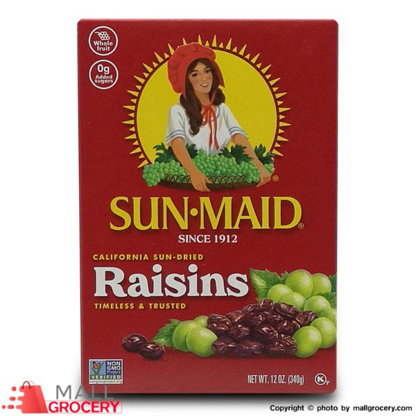 Sun.Maid-California Sun-Dried Raisins 12 Oz 340 Gr
