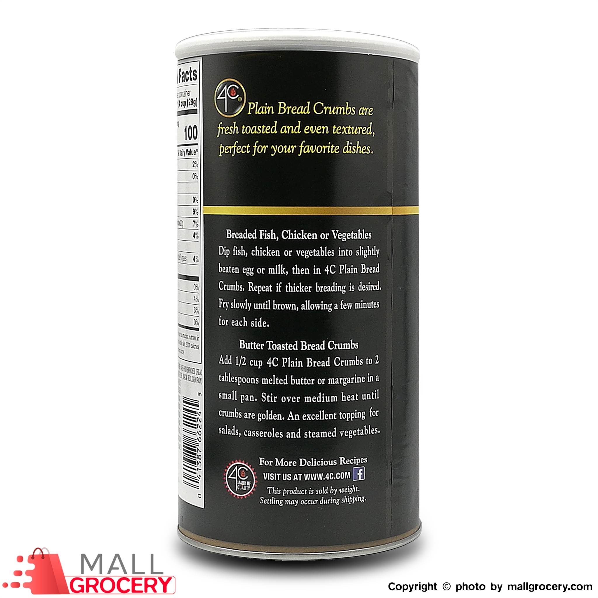 4c-Bread Crumbs Plain 24 Oz 680 Gr - Image 2