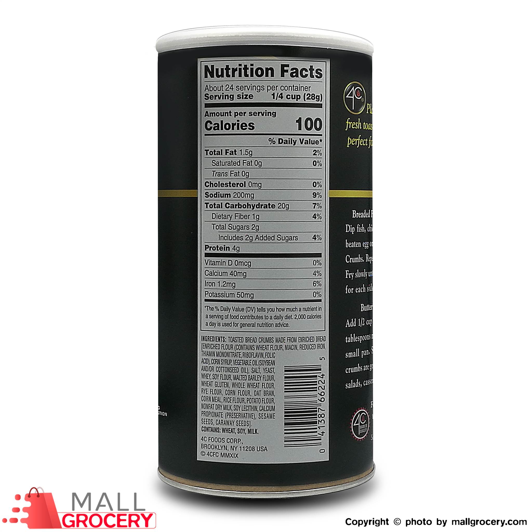 4c-Bread Crumbs Plain 24 Oz 680 Gr - Image 3