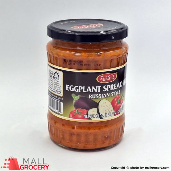 Zergut-Eggplant Spread Ikra Russian Style 19 Oz 540 Gr