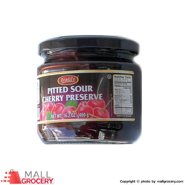 Zergut-Pitted Sour Cherry Preserve 16.2 Oz
