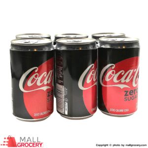 Coca Cola-Zero Sugar 6xMini Can 7.5 FL OZ 222 ml