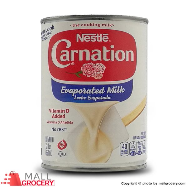 Nestle-Carnation Evaporated Milk Vitamin D Added 12 Fl Oz 354 Ml