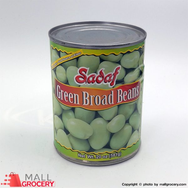 Sadaf-Green Broad Beans 20 Oz 581 Gr
