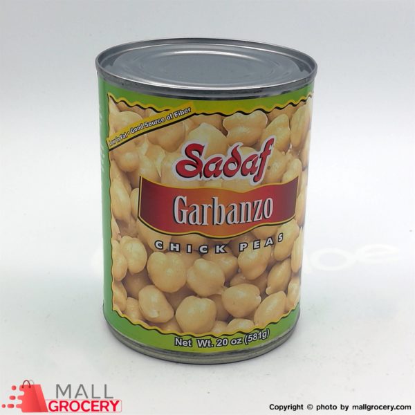 Sadaf-Garbanzo Beans 20 Oz 581 Gr