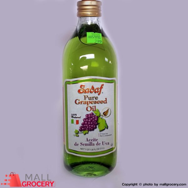 Sadaf-Pure Grapeseed Oil 1 L - 1.8 Fl Oz