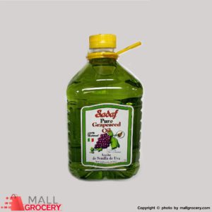 Sadaf-Pure Grapeseed Oil 3 L - 5.4 Fl Oz