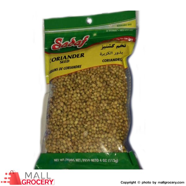 Sadaf-Coriander Seed 4 Oz 113 Gr
