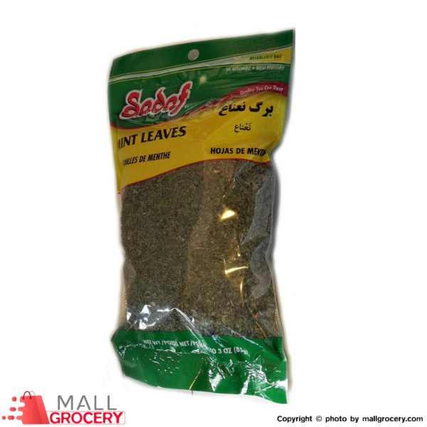 Sadaf-Mint Leaves 3 Oz 85 Gr