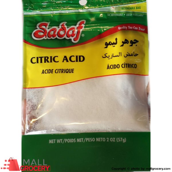 Sadaf-Citric Acid 2 Oz 57 Gr