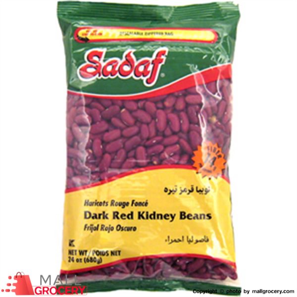 Sadaf-Dark Red Kidney Beans 24 Oz 680 Gr