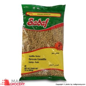 Sadaf-Lentils Green 24 Oz 680 Gr