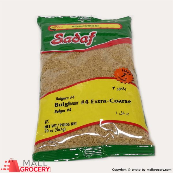 Sadaf-Bulghur #4 Extra Coarse 20 Oz 567 Gr