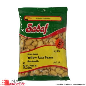 Sadaf-Yellow Fava Baghala 12 Oz 340 Gr