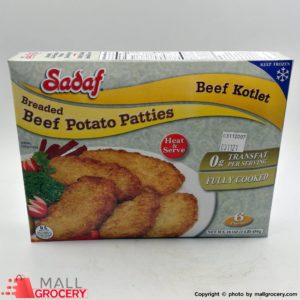 Sadaf-Beef Potato Patties - Beef Kotlet 16 Oz 454 Gr