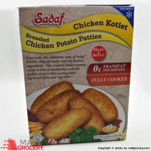 Sadaf-Chicken Potato Patties - Chicken Kotlet 16 Oz 454 Gr