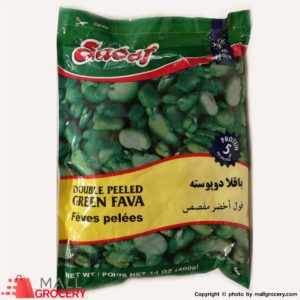 Sadaf-Double Peeled Green Fava 14 Oz 400 Gr