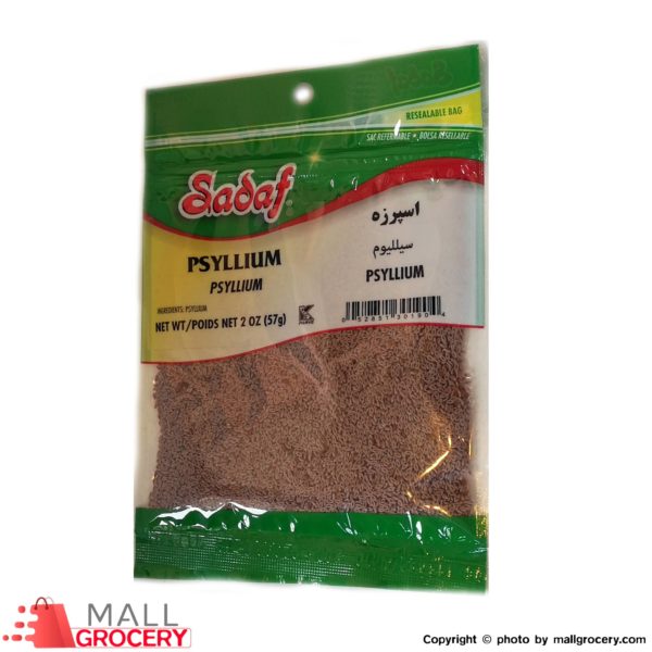 Sadaf-Psyllium Seeds Esparzeh 2 Oz 56 Gr