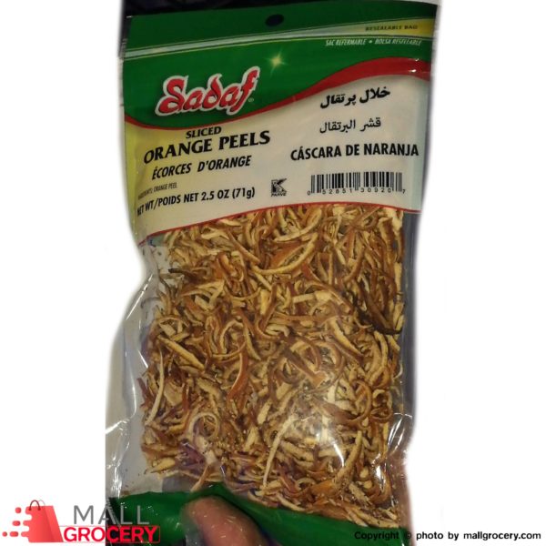 Sadaf-Slice Orange Peels 2.5 Oz 71 Gr