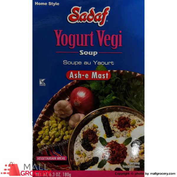 Sadaf-Yogurt Vegi Soup - Ashe Mast 6.3 Oz