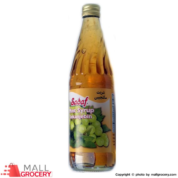 Sadaf-Mint Syrup Sekanjebin 17 Oz