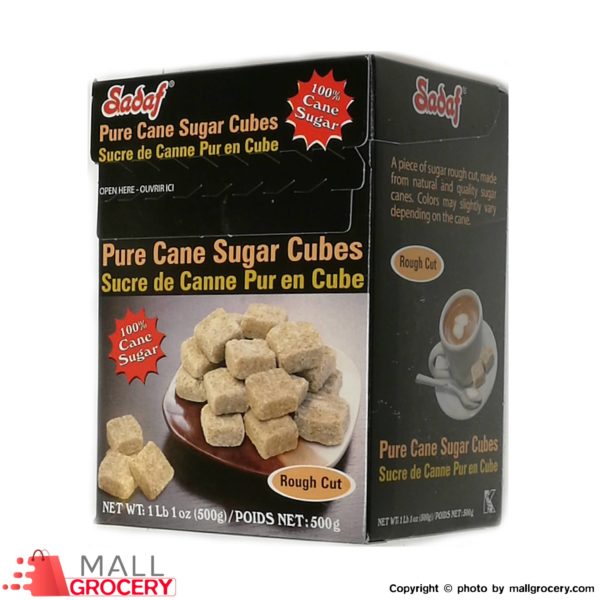 Sadaf-Pure Cane Sugar Cubes 500 Gr -1 Oz