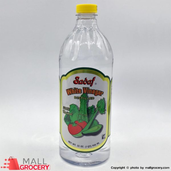 Sadaf-White Vinegar Distilled 100 Natural 32 Fl Oz 907 Gr