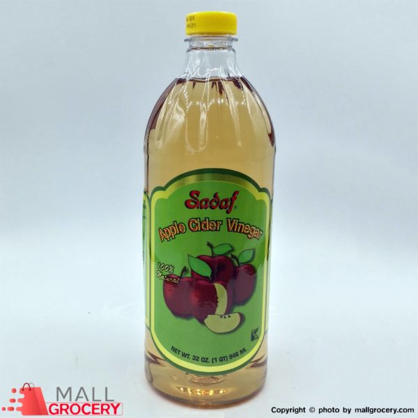 Sadaf-Apple Cider Vinegar 100 Natural 32 Fl Oz 907 Gr