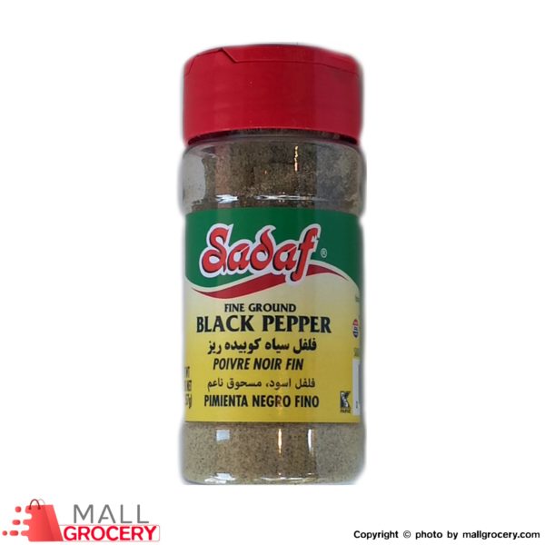 Sadaf-Black Pepper Fine Ground 2 Oz 57 Gr