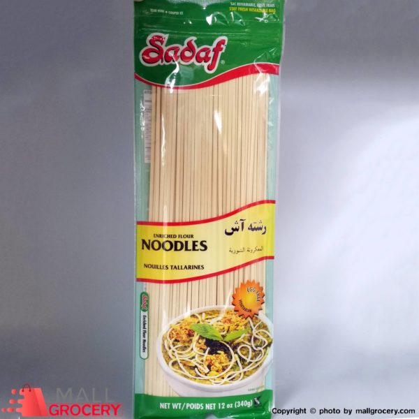 Sadaf-Enriched Flour Noodles 12 Oz 340 Gr