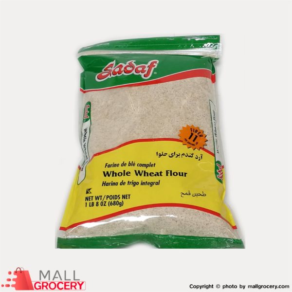 Sadaf-Whole Wheat Flour 24 Oz 680 Gr